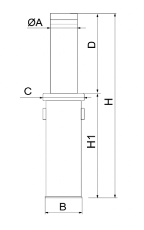 dimensions-bornes-à-led
