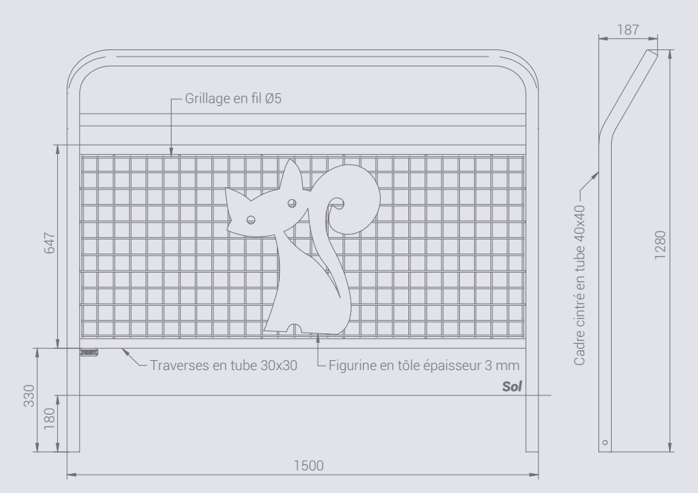 dimensions-barrière-école