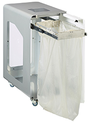 Poubelle professionnelle glissiere