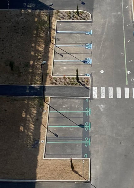 Exemple d'une zone spéciale PMR