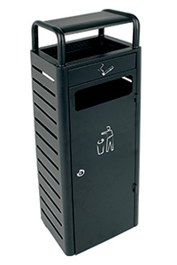 Cendrier poubelle sur pied