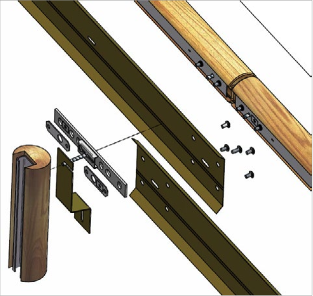 écran de protection moto installation