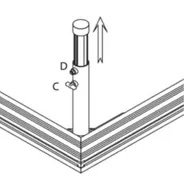 Ajuster les pieds télescopiques