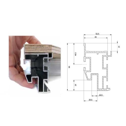 Profilé pour praticable