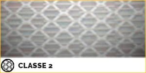 Revêtement rétro-réfléchissant de classe 2