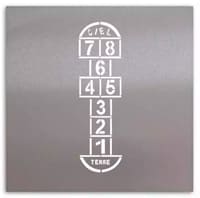 Pochoir en aluminium 