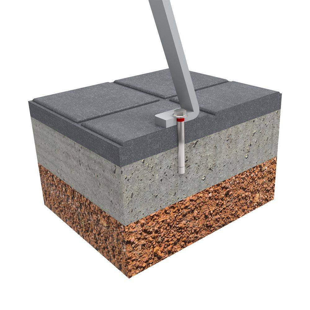 Fixation Lettres Géantes Acier