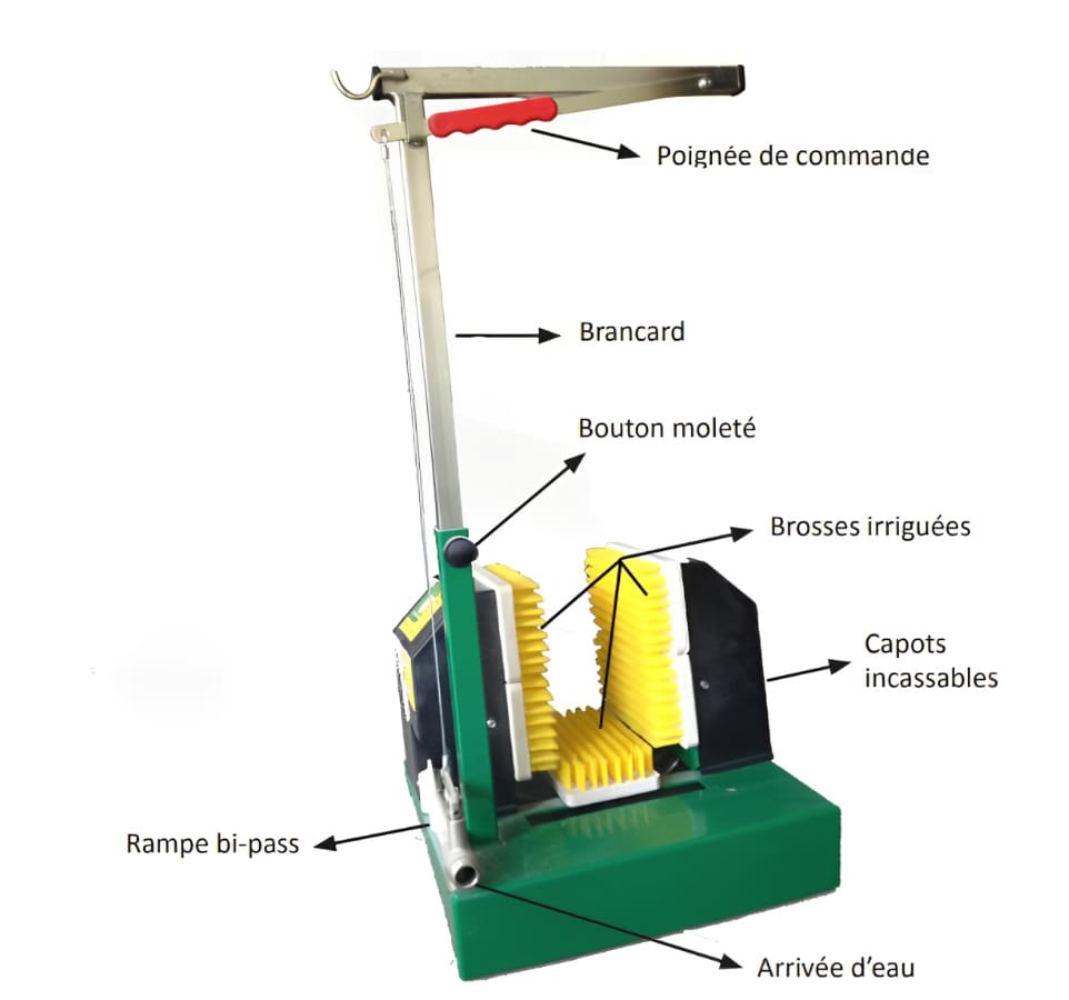 Lave bottes agricole