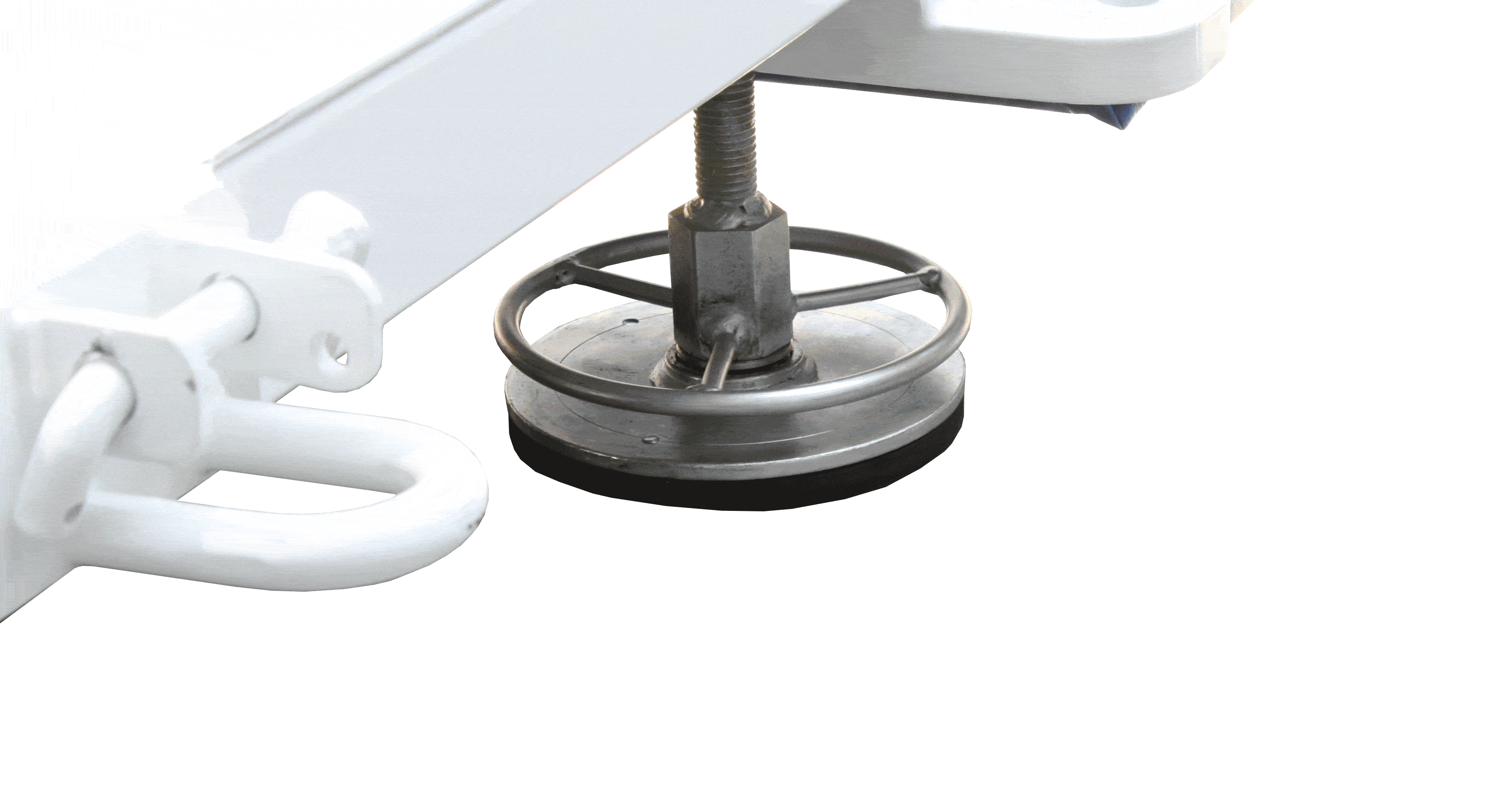 Réglage des pieds du panier de basket de compétition