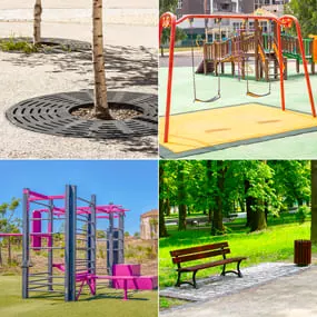  Équipements d'aménagement des espaces verts