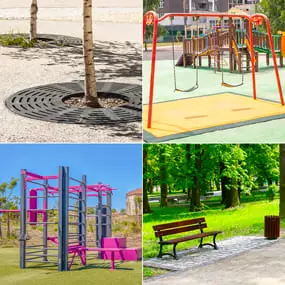  Équipements d'aménagement des espaces verts