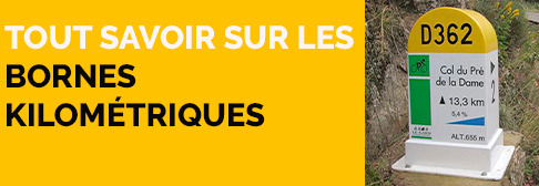 Tout savoir sur les bornes kilométriques