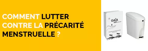 Combattre la précarité menstruelle dans les établissements scolaires et au travail