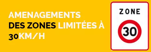Aménagements des Zones 30 km/h
