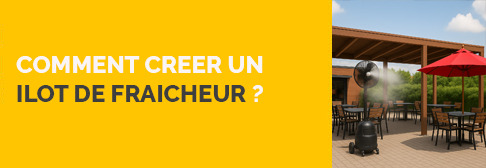 Comment creer un ilot de fraicheur ?