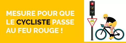 Panneau vélo feu rouge : la mesure pour les cyclistes