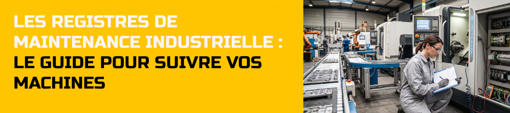 Registres de maintenance industrielle : le guide pour suivre vos machines