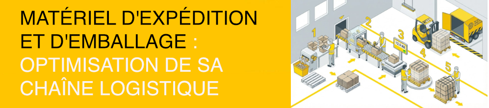 Matériel d'expédition et d'emballage : optimisation de sa chaîne logistique